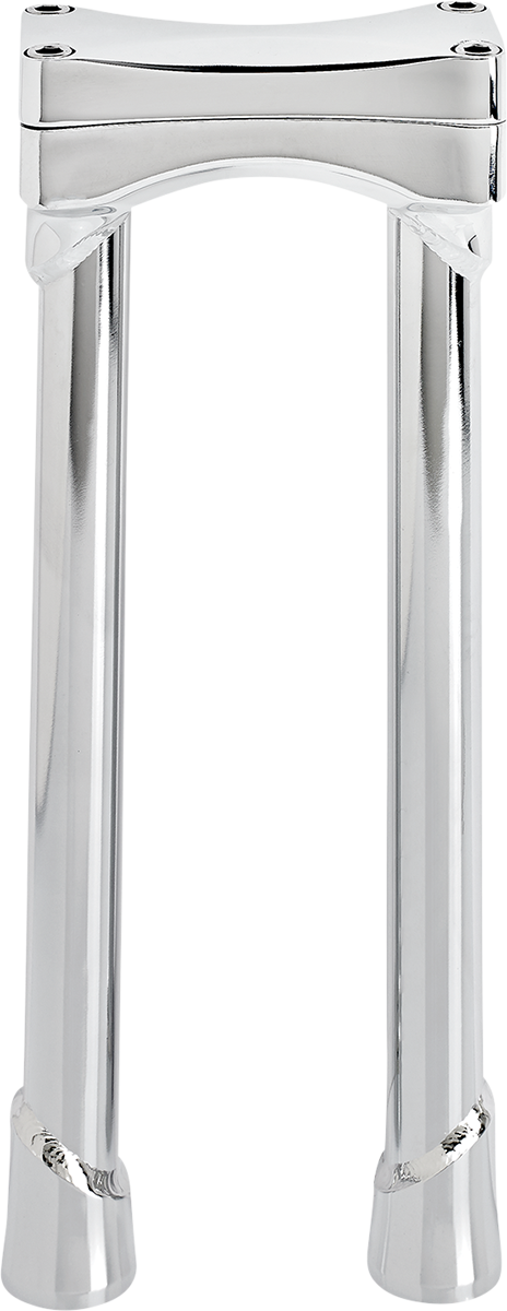 BILTWELL O/S Murdock Risers 12" Chrome Straight 6413-105-12