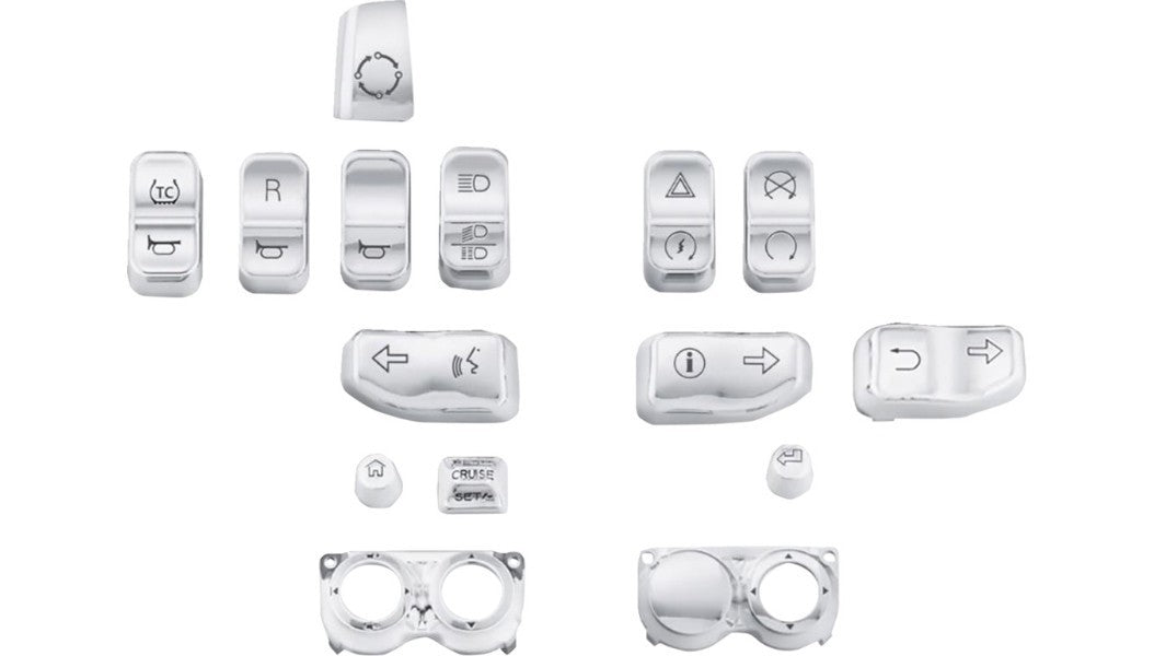 Drag Specialties Switch Cap Kit 15 piece 0616-0393