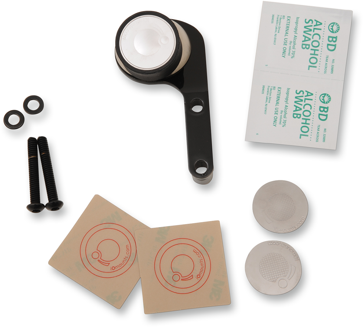 Klock Werks iOmounts Right Perch Mount Device Mount Black KW05-01-0380-RB