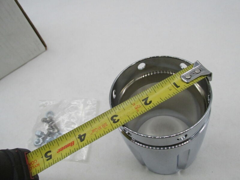Rush Harley Davidson NOS Chrome Exhaust Tip 2.75" 3017