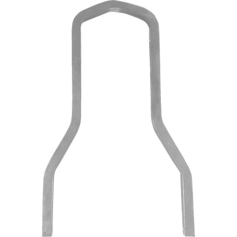 Drag Specialties Square Sissy Bar 10.2in. x 8.2in. Chrome Short 1501-0782