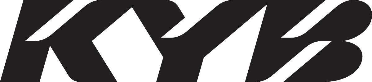 Factory Effex Generic Fork and Swingarm Stickers KYB - Black 10-44002
