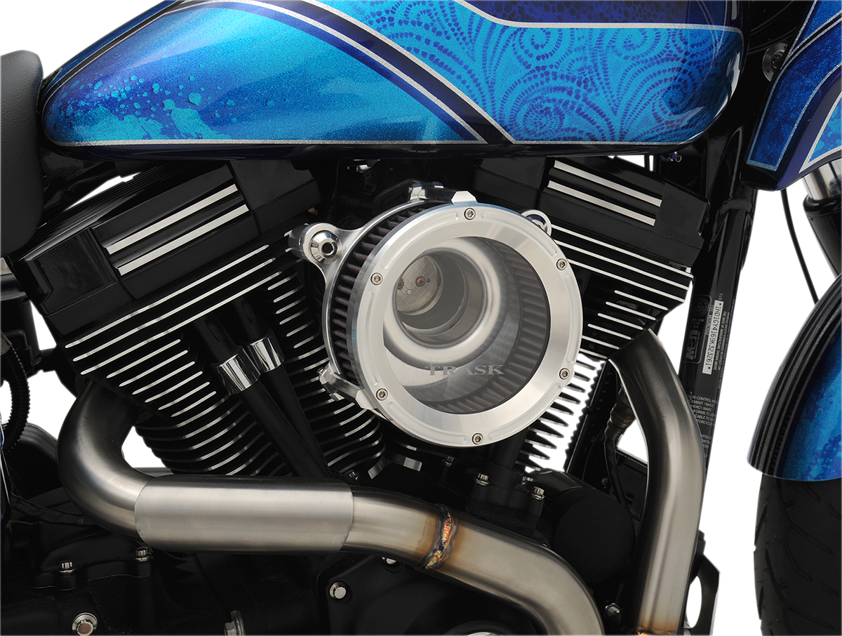 TRASK Assault Charge High-Flow Air Cleaner Chrome TM-1021R