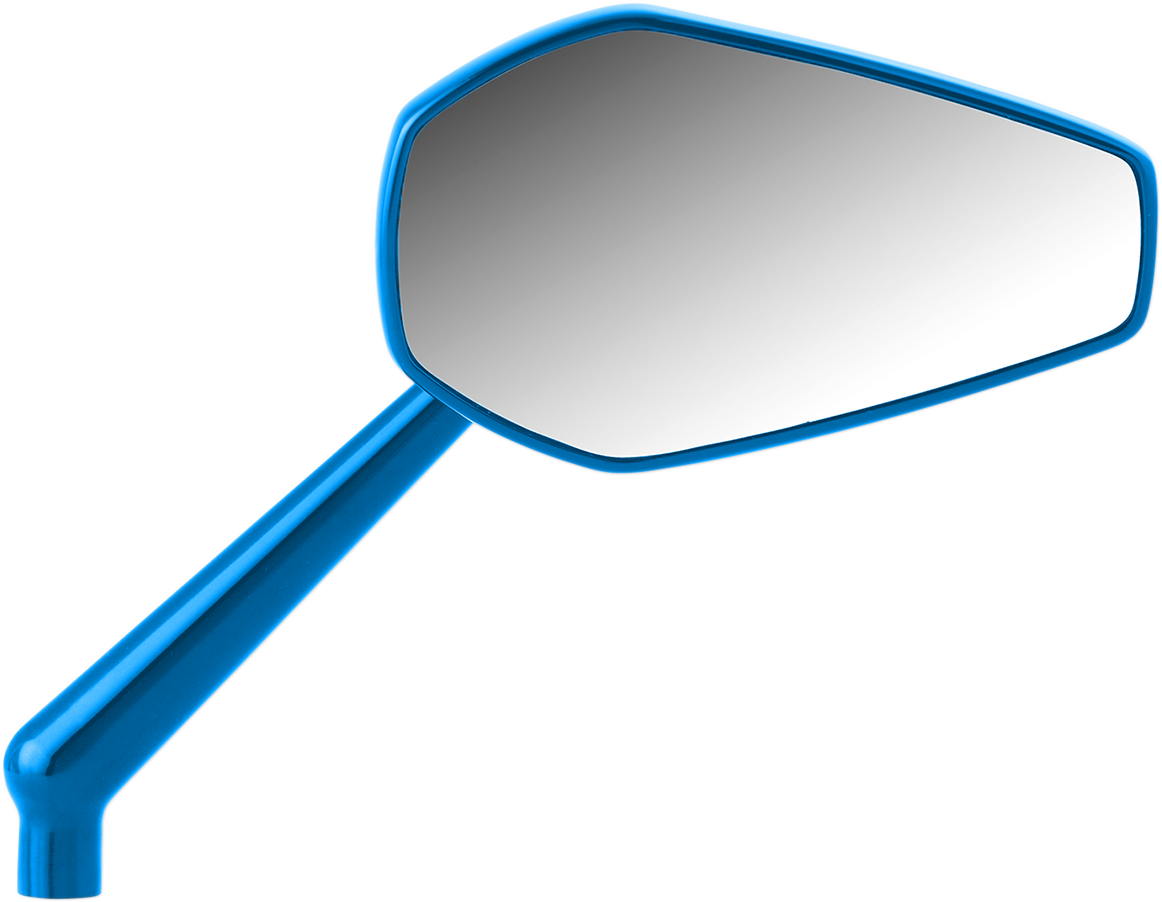 Arlen Ness Mini Stocker Mirrors Blue Right 13-153