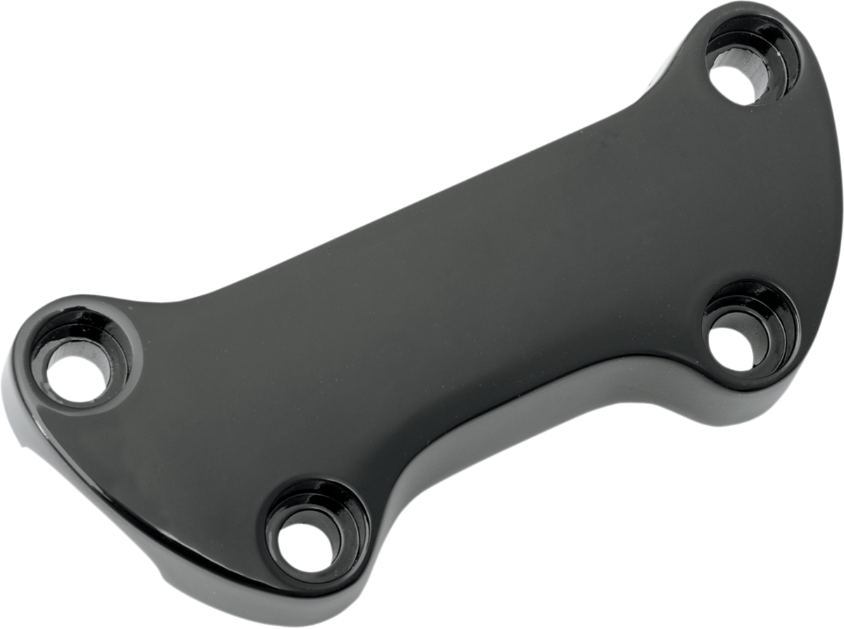Drag Specialties Handlebar Clamp Black - Smooth 0603-0245