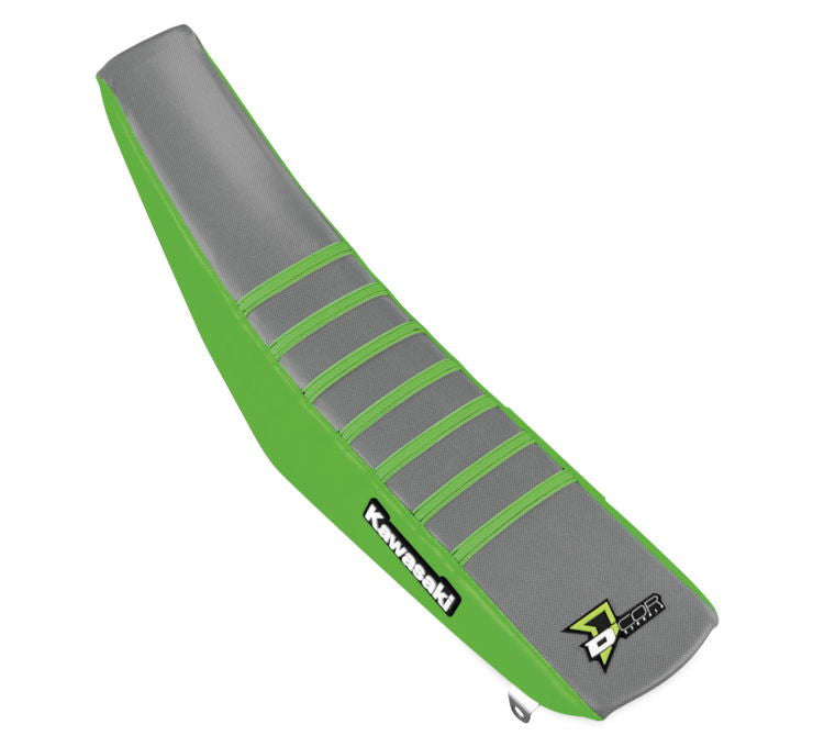 D'COR Seat Covers Green/Grey/Green Ribs 30-20-458