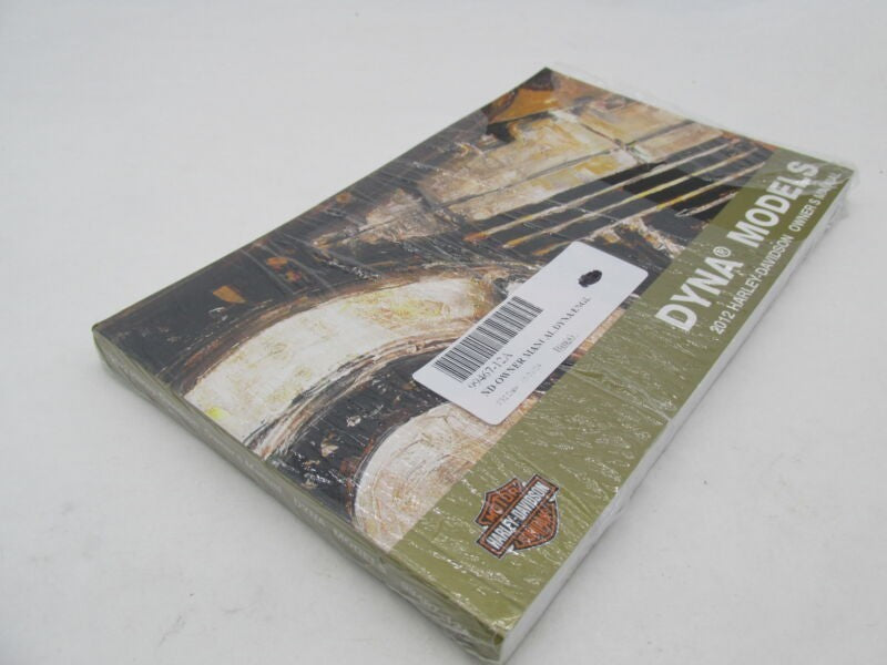 Harley Davidson Official Factory 2012 Dyna Models OEM Owners Manual 99467-12A