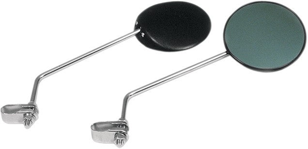 Emgo Universal Clamp-On Mirror Round, for 7/8in. Handlebars Both 20-64510