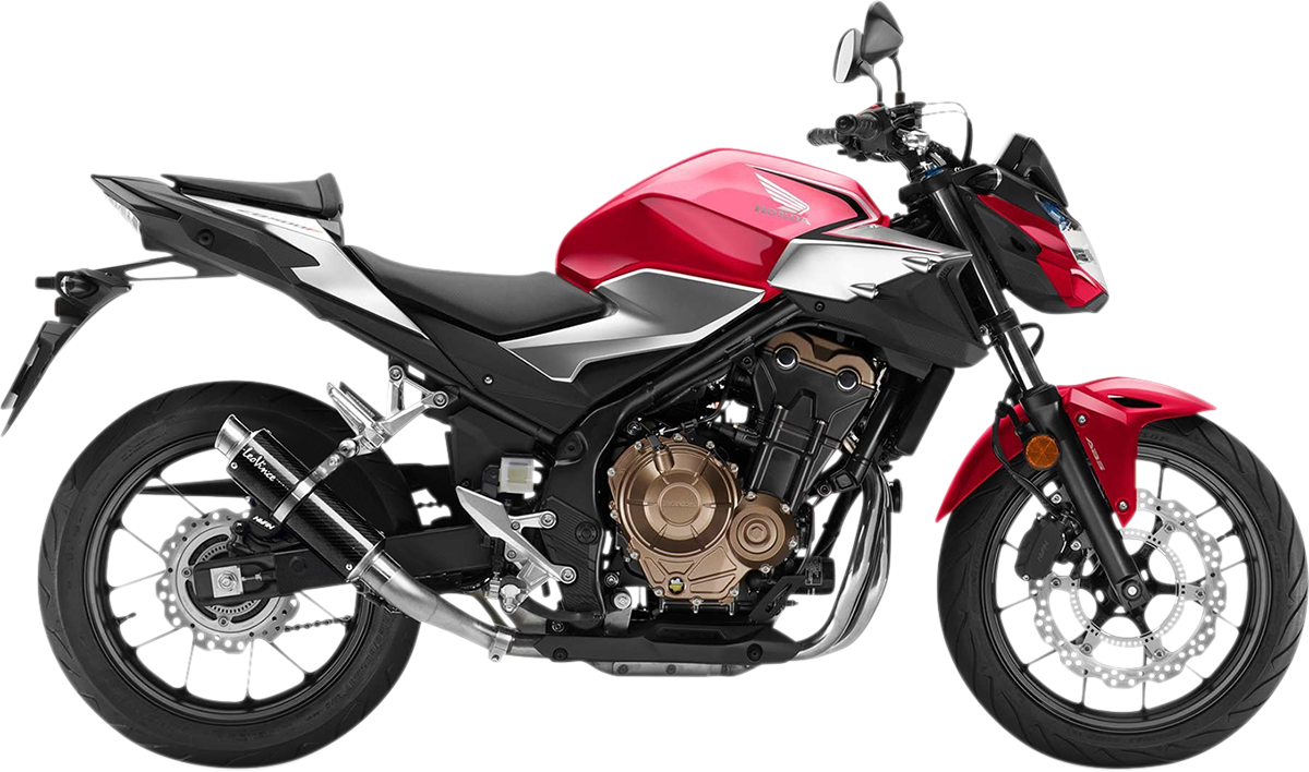 Leo Vince GP Corsa Slip-On Mufflers Stainless/Carbon 3395