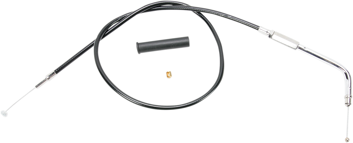 Drag Specialties Black Vinyl Throttle Cable 29 1/2in.