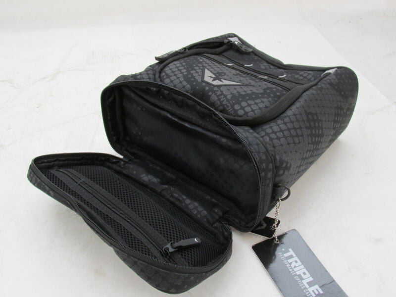 American Kargo Black Triple Dirt Bike Goggle Shuttle Bag 3512-0166