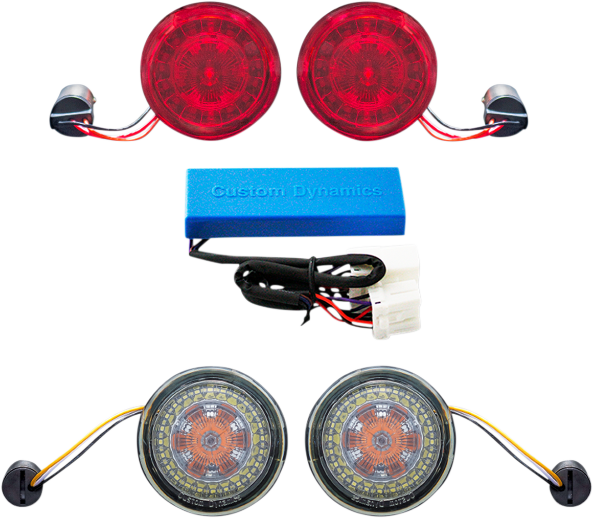 Custom Dynamics Porbeam Turn Signal Conversion Kit W/Signal Stabilizers PB-HD...