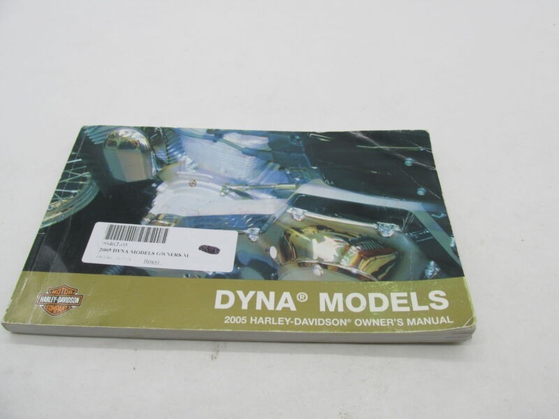 Harley Davidson Official Factory 2005 Dyna Owners Manual 99467-05
