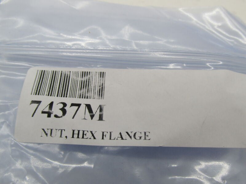 Lot of 8 Harley Davidson Genuine NOS Axle Flange Nuts 7437M