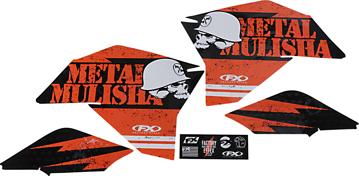 Factory Effex Metal Mulisha Shroud Graphic Kits 23-11524