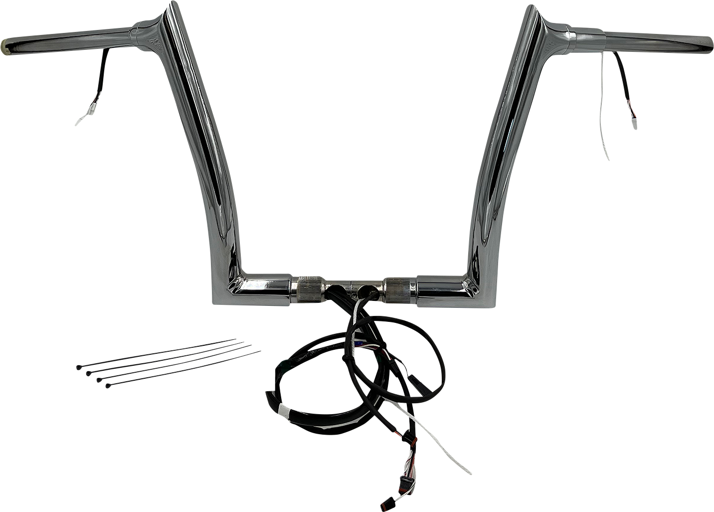Fat Baggers, Inc. Plug & Play EZ Install 1-1/4" Pointed Top Handlebar Kit 901912