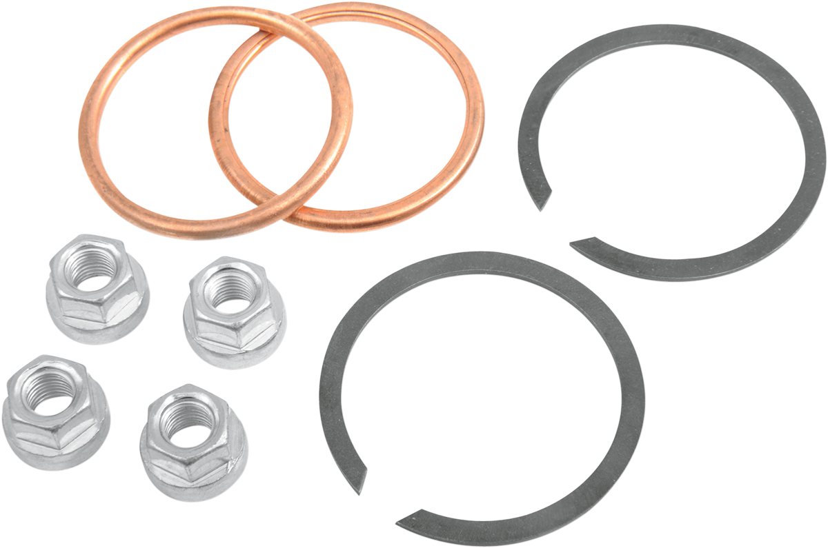 James Gasket Exhaust Port Gasket Kit Copper Crush Ring Gaskets and Heavy-Duty...