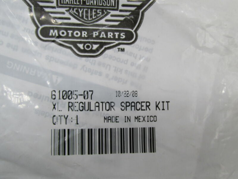 Harley Davidson Genuine NOS XL Fuel Pump Regulator Spacer Kit 61005-07