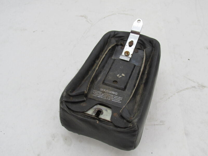Harley Davidson Genuine XL Sportster Rear Passenger Black Button Seat 52004-94B