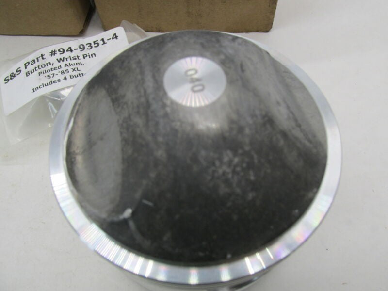 Set of S&S Cycle 3-3/16" +.040 Harley 1972-85 Sportster Pistons & Rings 92-3704