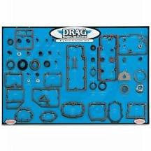 Drag Specialties Gasket, Seal, and O-Ring Display for Big Twin Evolution Moto...