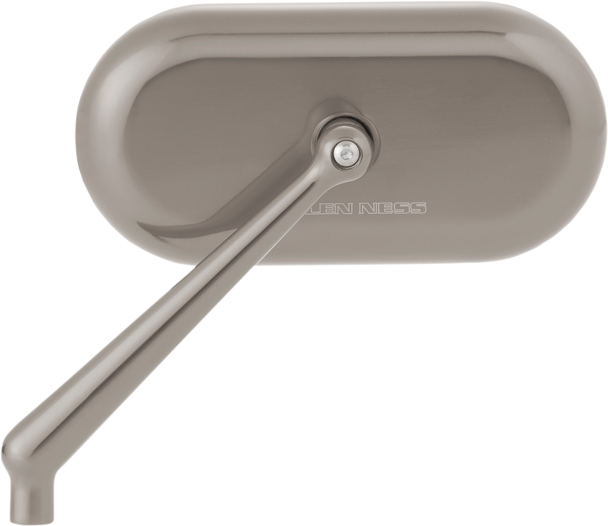 Arlen Ness Oval Mirror Titanium Left 13-186