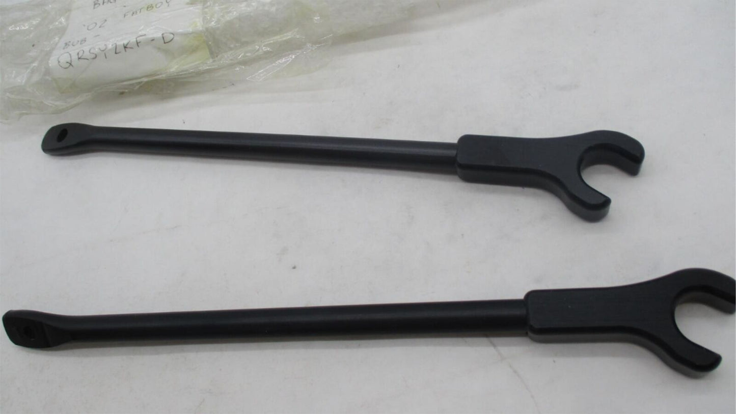 Bubba's Harley Detachable Bags and Sissy Bar Brackets Softail Fat Boy QRSY2KF-D