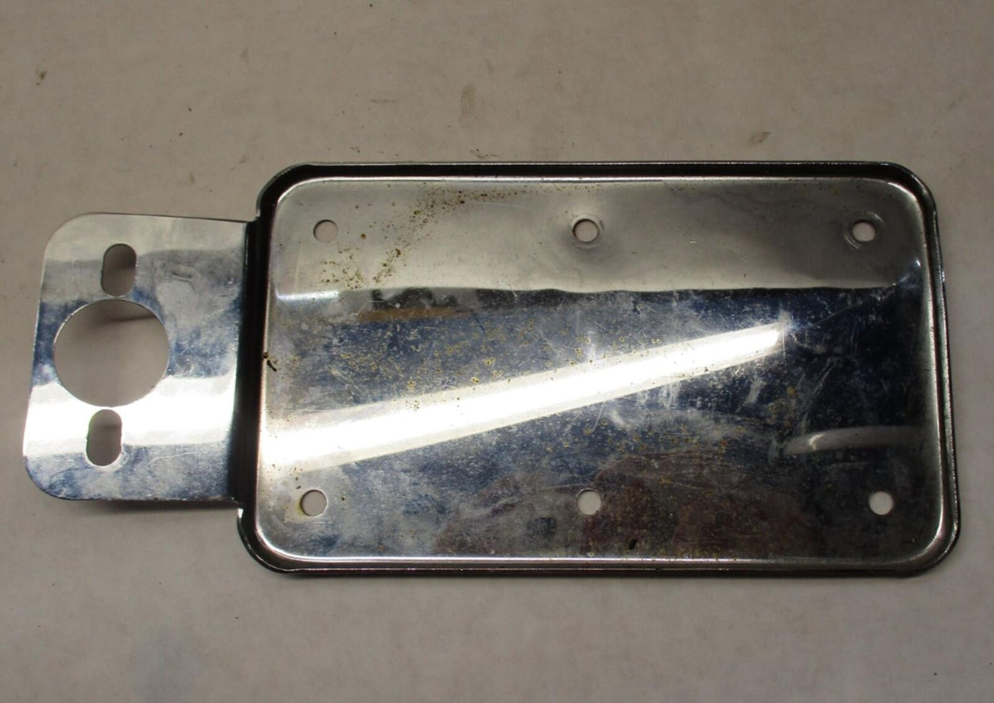 Harley Davidson Chopper Chrome Side Mounted License Plate Bracket