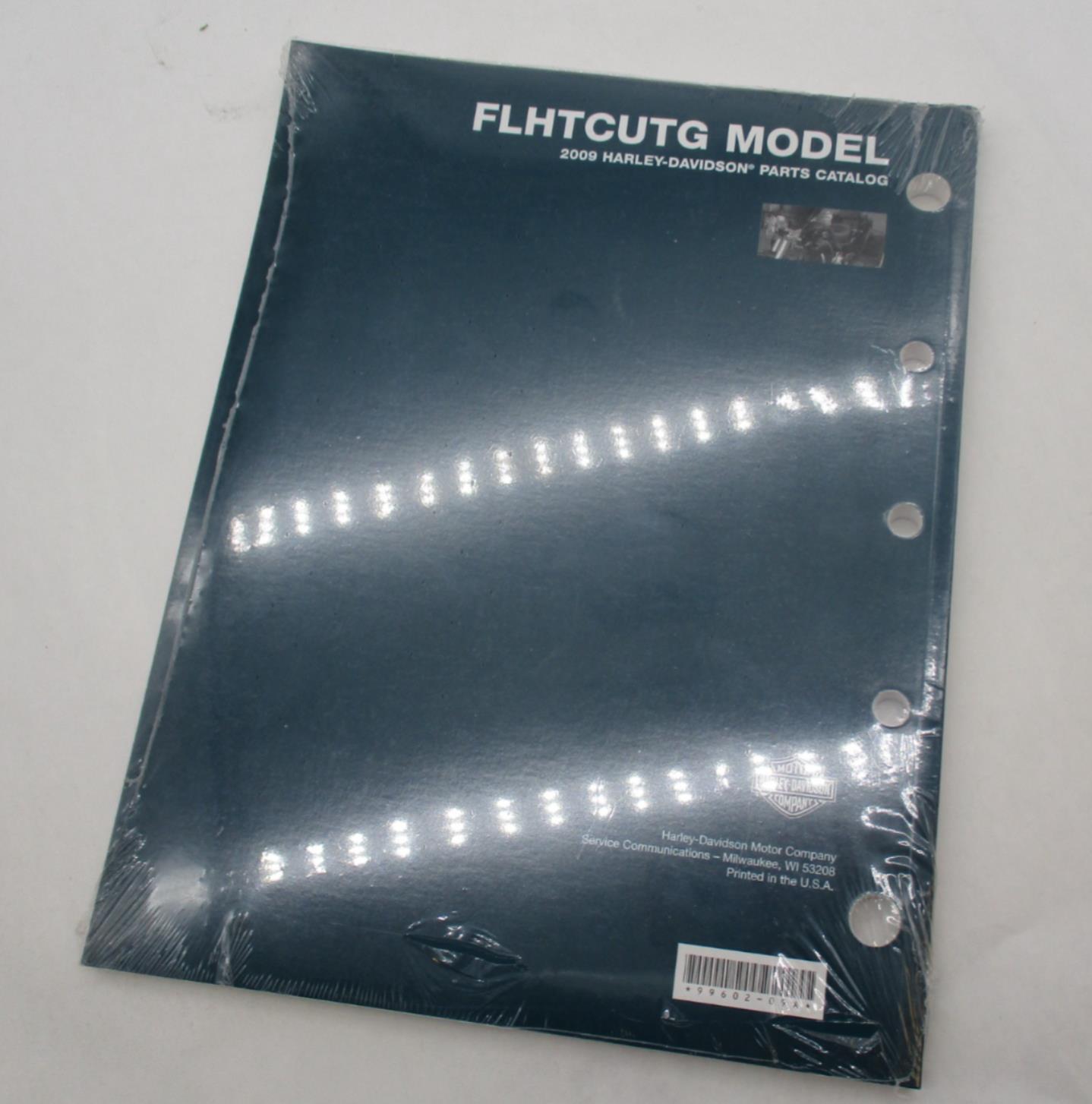 Harley Davidson Official Fatory FLHTCUTG Model 2009 Parts Catalog 99602-09A