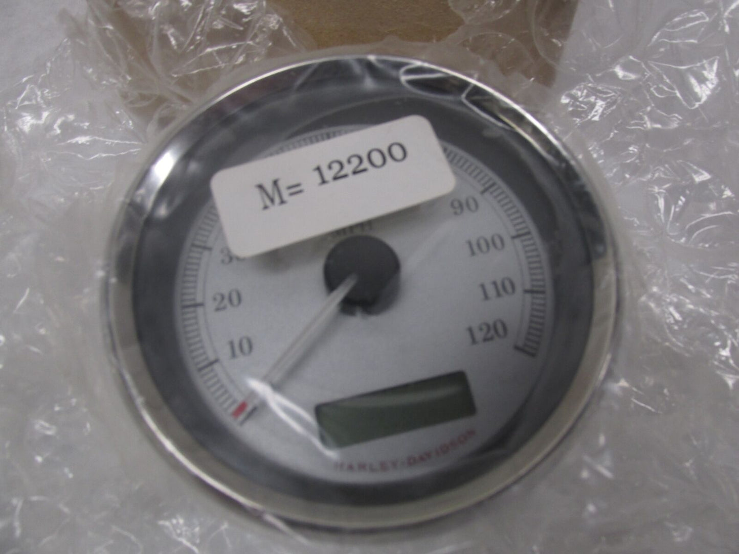 Harley Davidson Genuine NOS Speedo Speedometer Gauge FXD Silver Face 67478-09