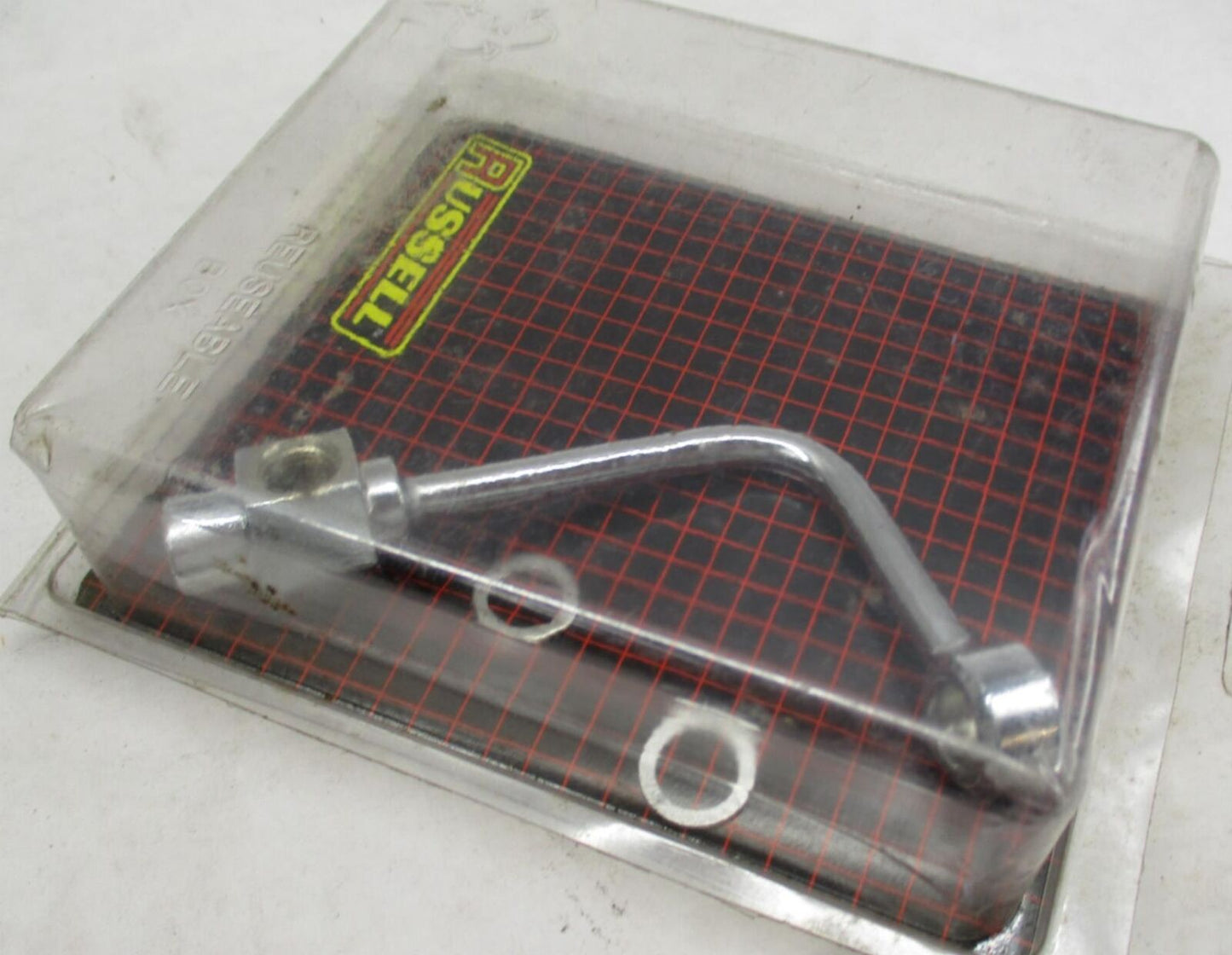 Russell 90 Degree Long Banjo Fitting w/ Brake Light Switch Receptacle 13365