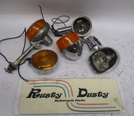 Mixed Lot Harley Davidson Stock Turn Signals Dyna Softail Sportster  Lot #6