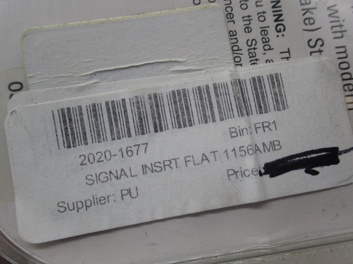 Custom Dynamics ProBEAM LED Amber Turn Signal Inserts Flat Style 2020-1677