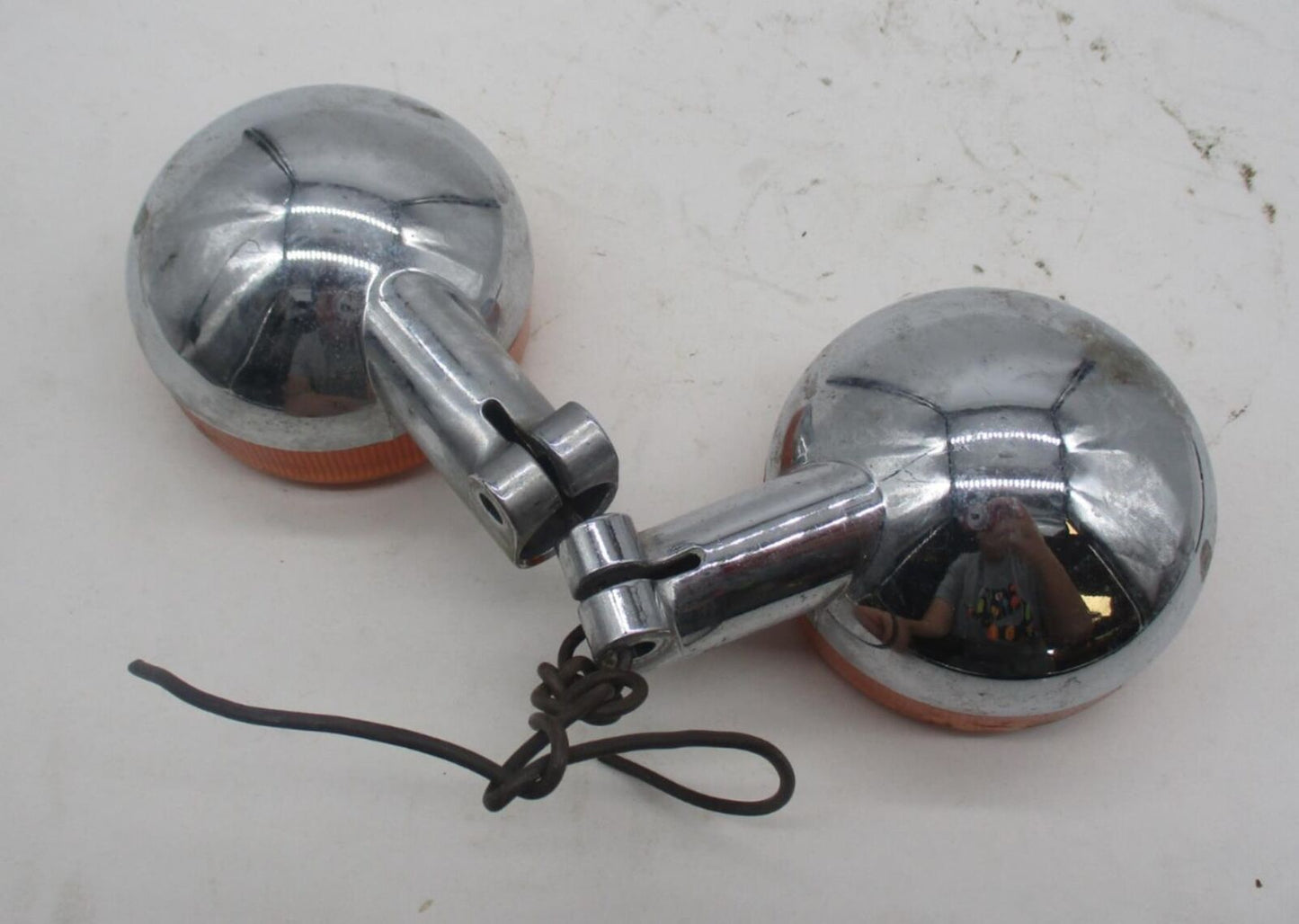 Pair of Honda Gold Wing Touring Round 1977 Turn Signals