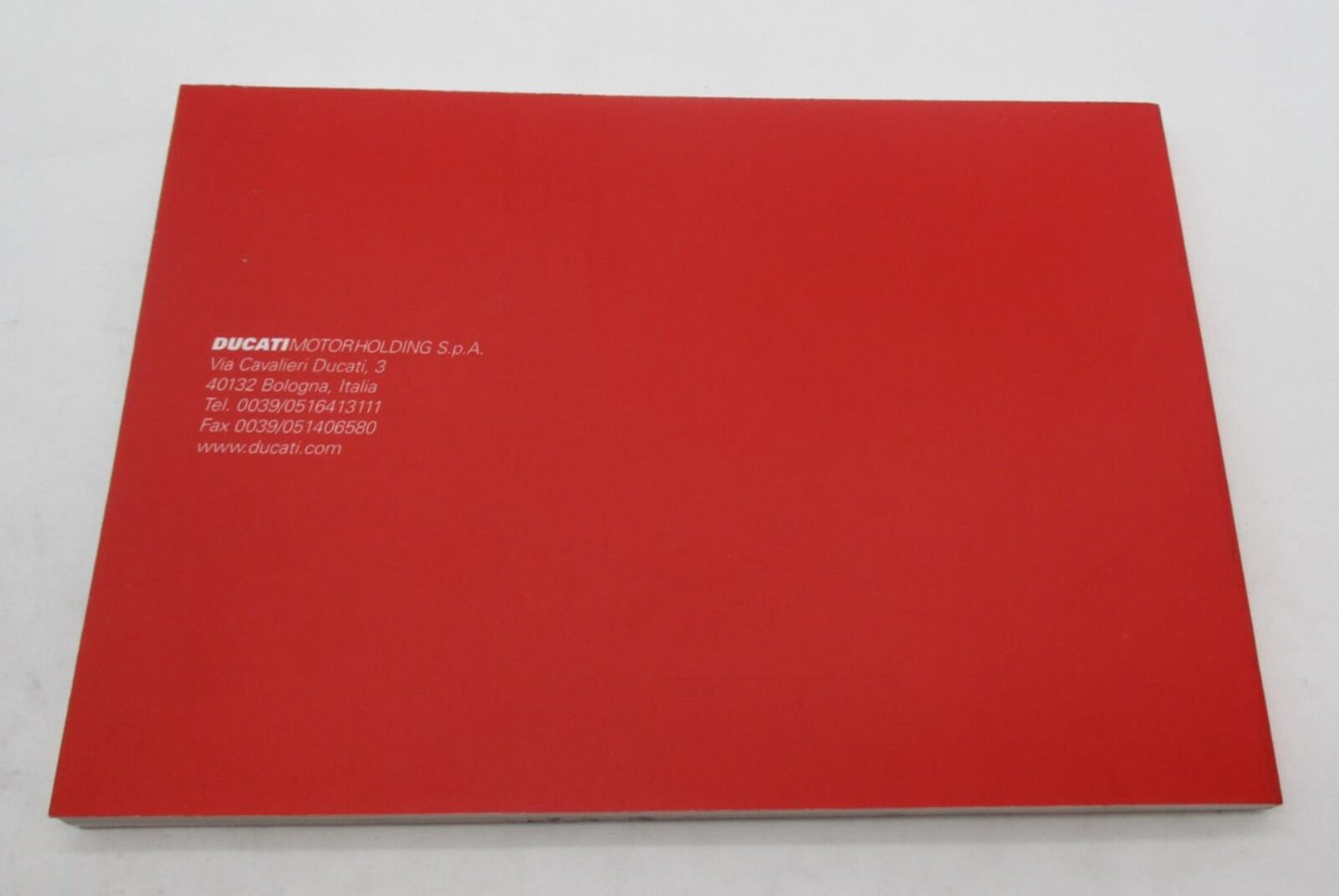 Ducati Multistrada Motorcycle User Manual