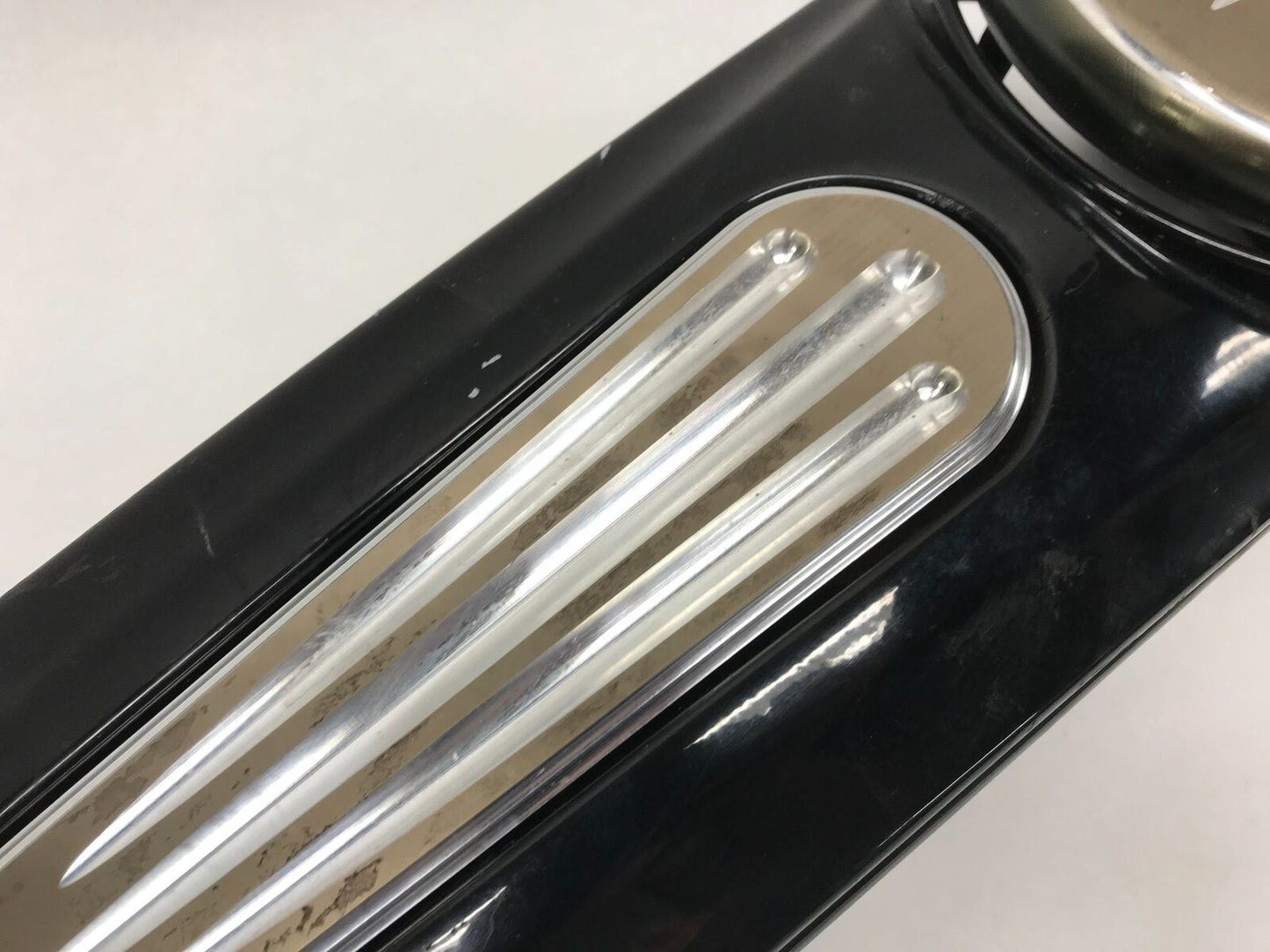Harley Davidson 69214-08 Black Gas Tank Console Dash Arlen Ness Inserts Custom