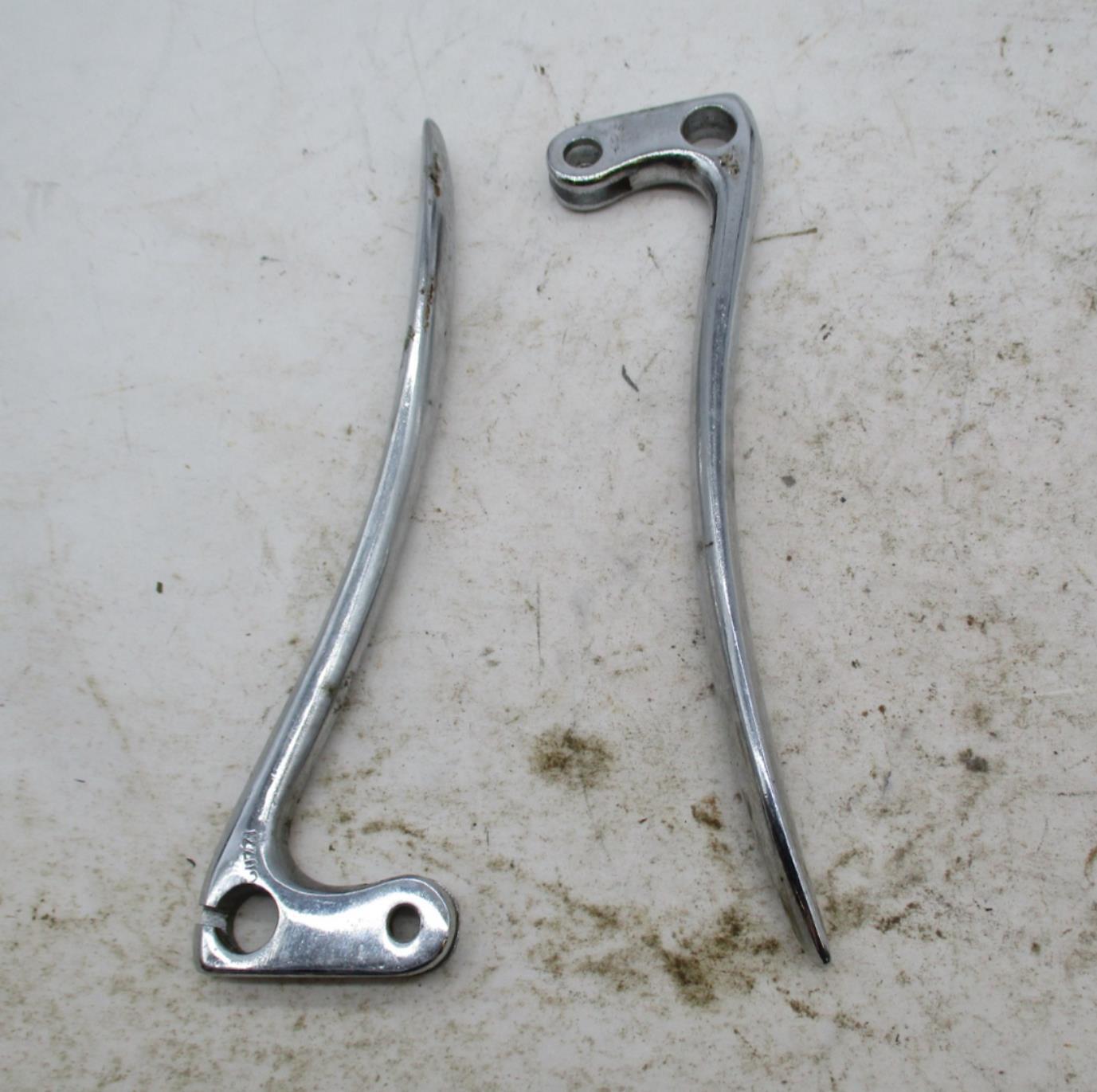 Pair of Moto Guzzi Hand Control Levers Brake Clutch 500 Falcone BJ 1959