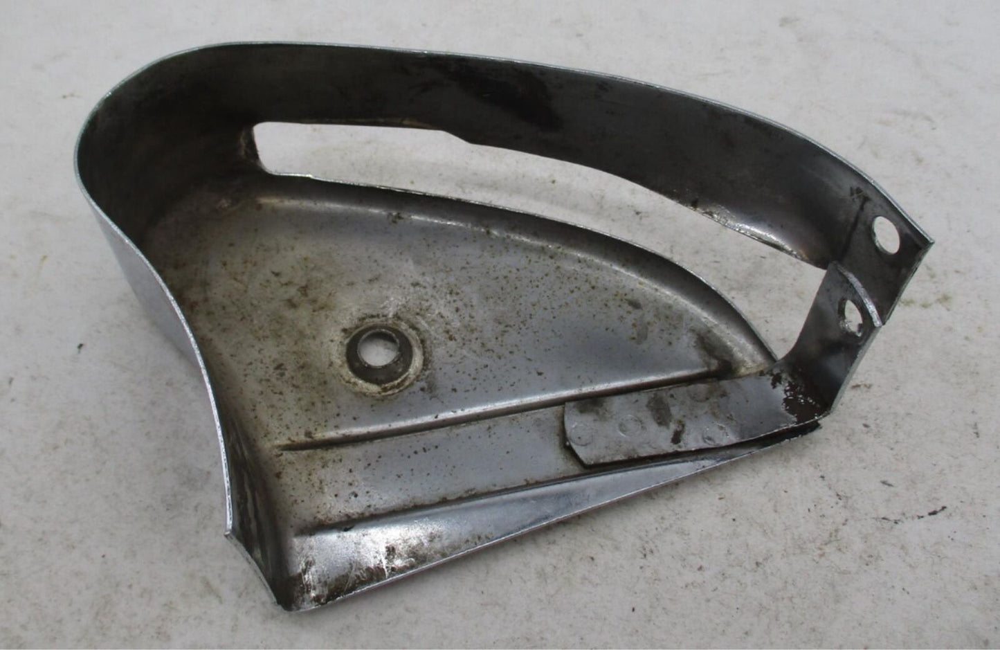 Harley Davidson Panhead FL Rear Brake Master Cylinder Chrome Cover