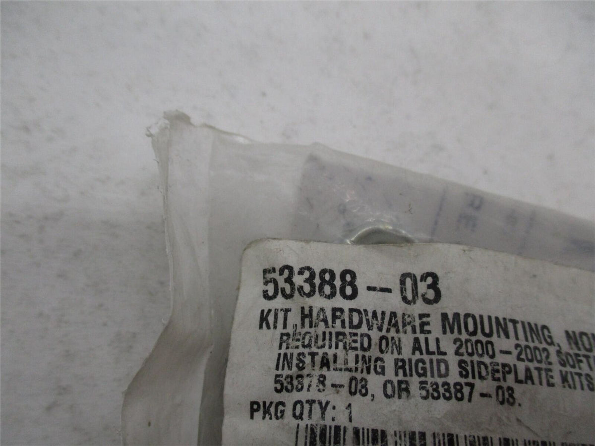 Harley Davidson Genuine NOS Softail Rigid Side plate Hardware Kit 5338 Rusty Dusty Parts