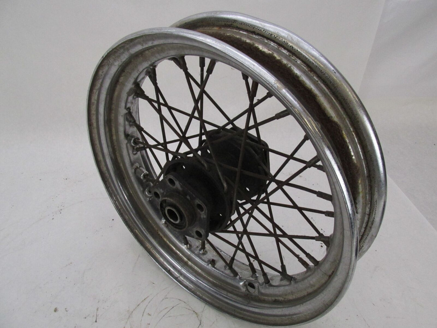 Harley Davidson 40 Spoke Dual Disc Front 3/4" Axle 16x3 Steel Wheel Rim