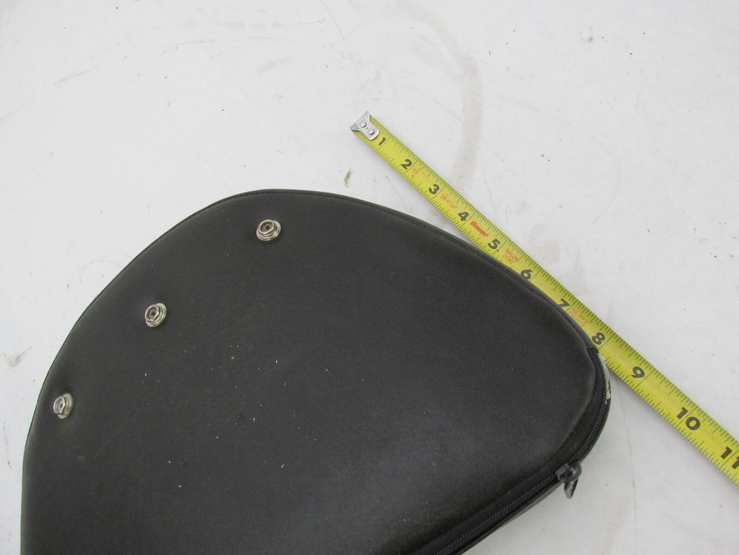 Vintage Honda Goldwing GL Black Backrest Trunk Pad 12" x 9"