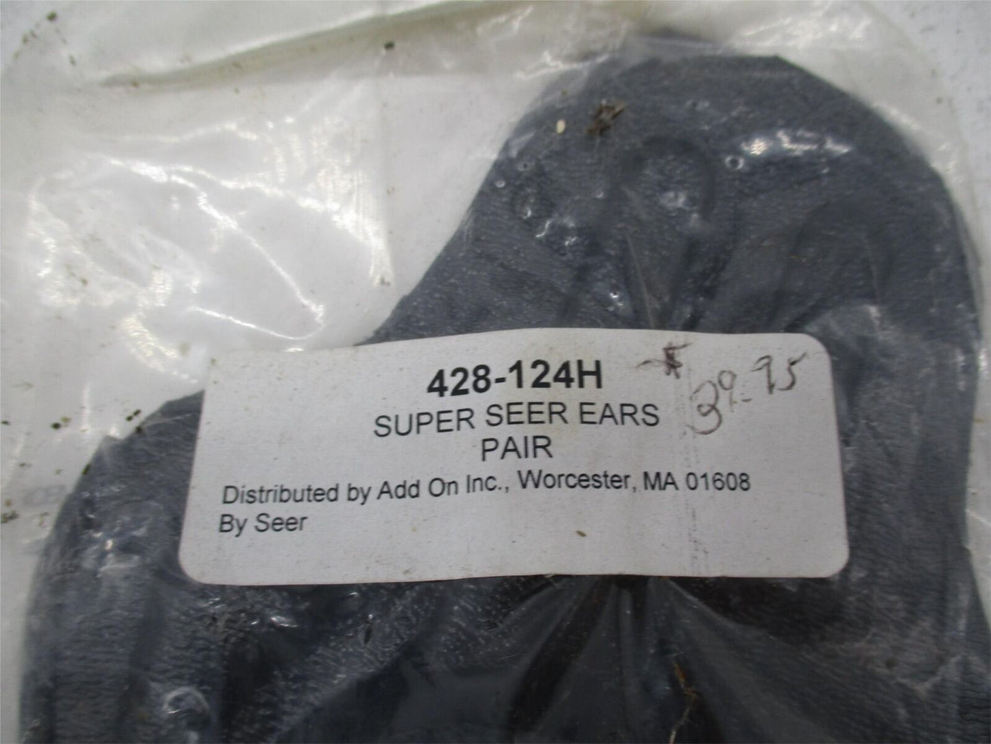 Pair of Vintage Super Seer Motorcycle Helmet Ears 428-124H