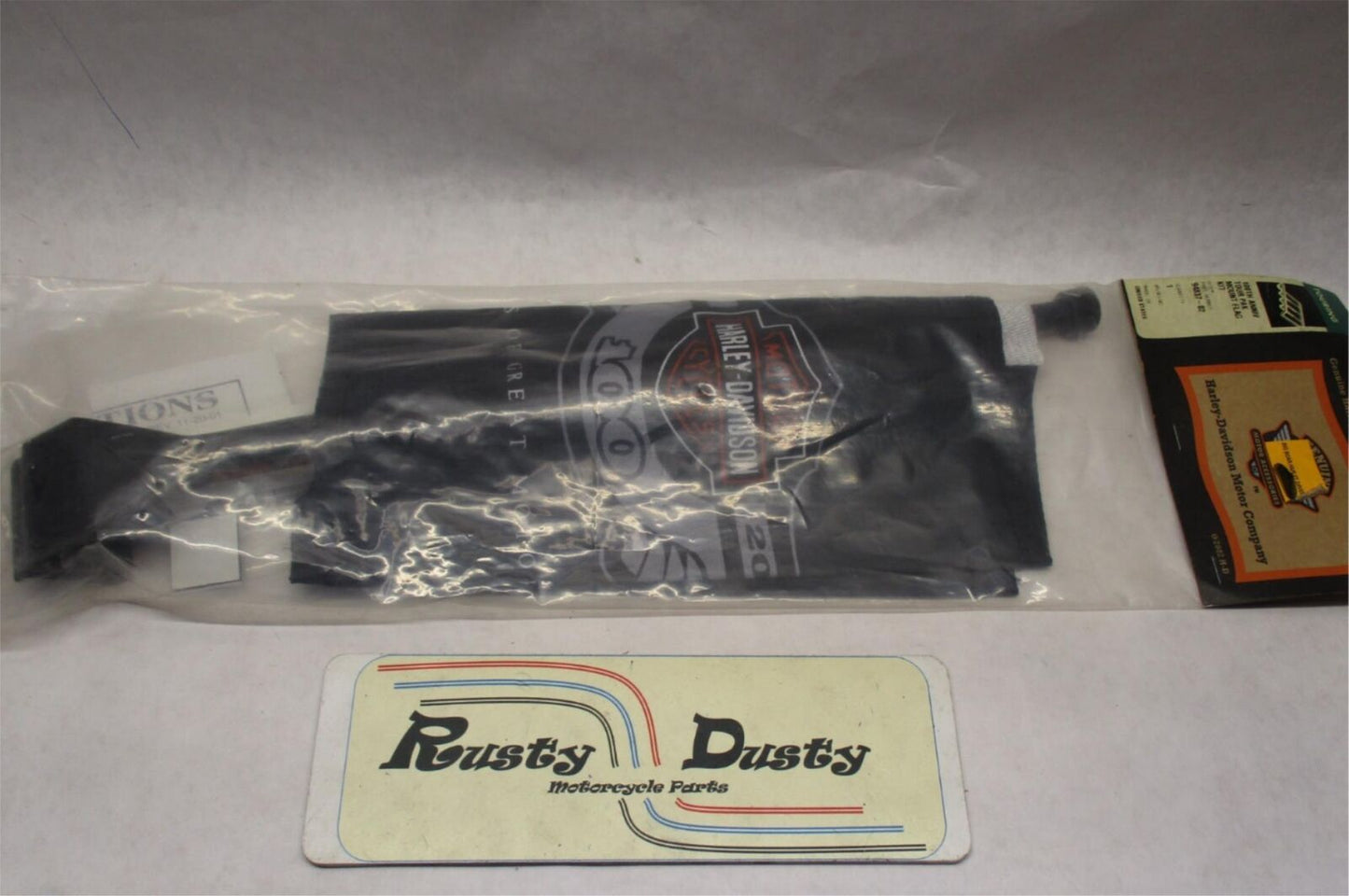 Harley Davidson Genuine OEM NOS Sissy Bar Mount 100th Anniversary Flag 94837-02