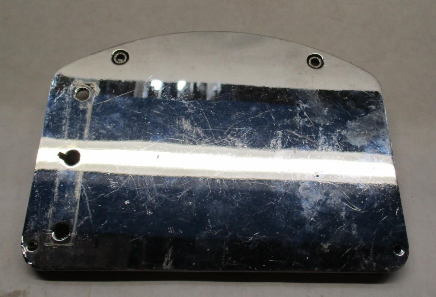 Harley Chrome LED Rear License Plate Bracket Holder Custom Style