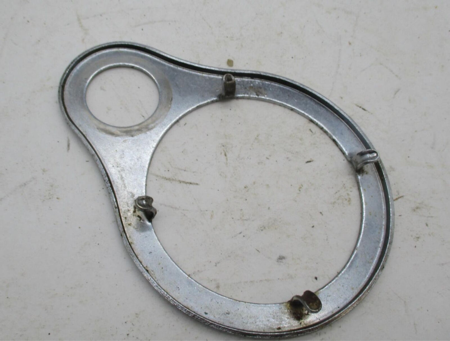 Vintage Motorcycle CZ Montessa Ducati Guzzi Single Gauge Mounting Bracket 3.5"