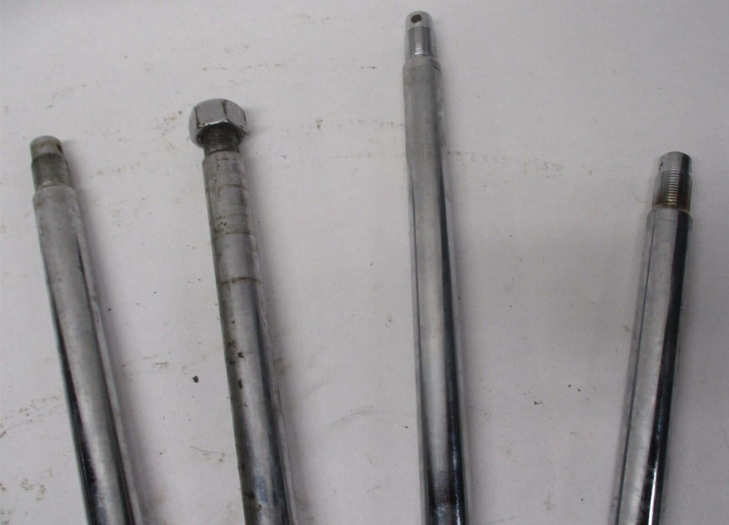 Mixed Lot of (5) Harley Davidson Chrome Wheel Front / Rear Axles #5