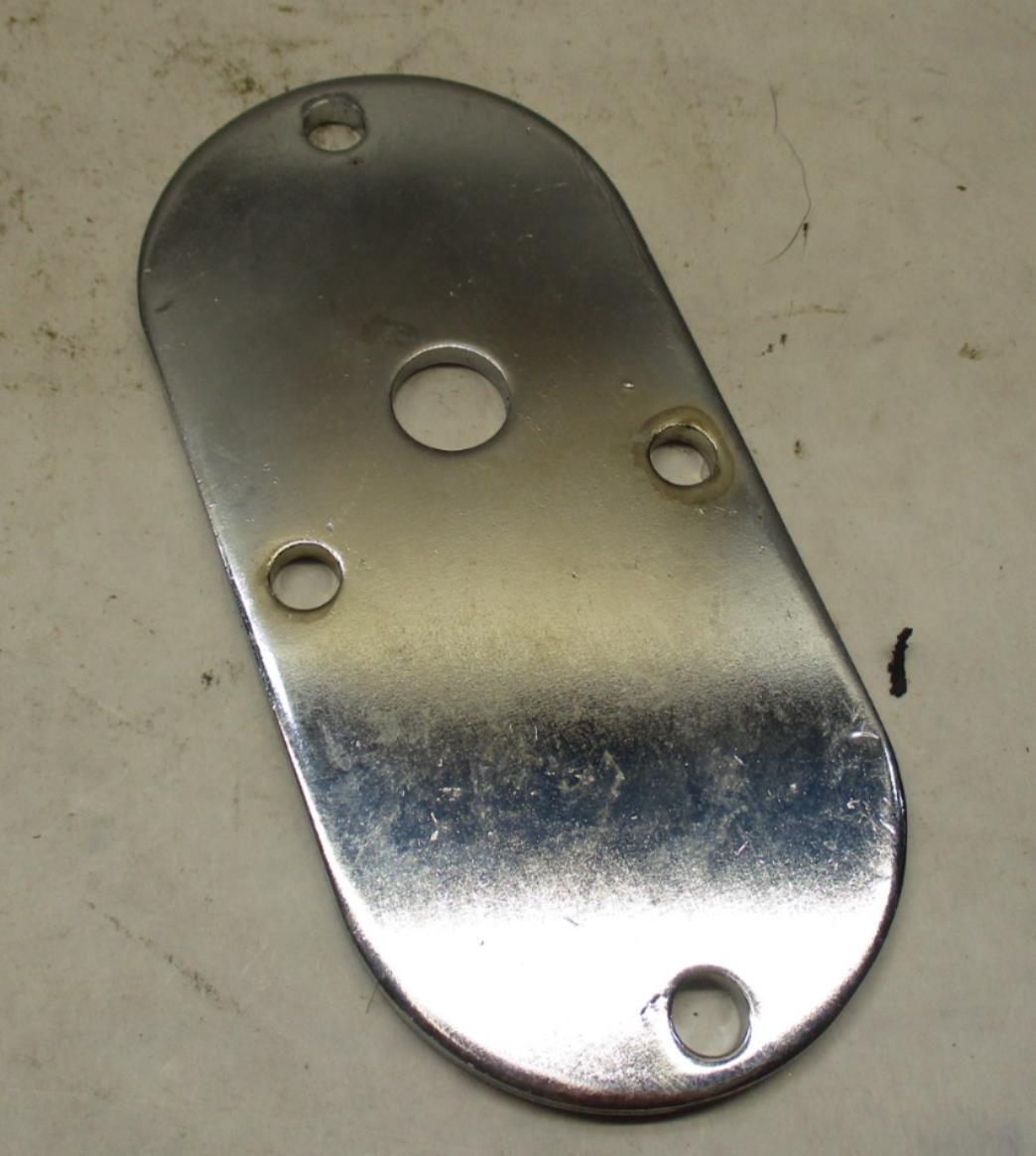 Harley Davidson Chrome Outer Primary Chain Inspection Cover with Hole