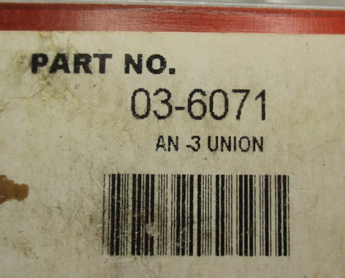 Goodridge 03-6071 Harley Davidson Brake Line AN-3 Union Chrome