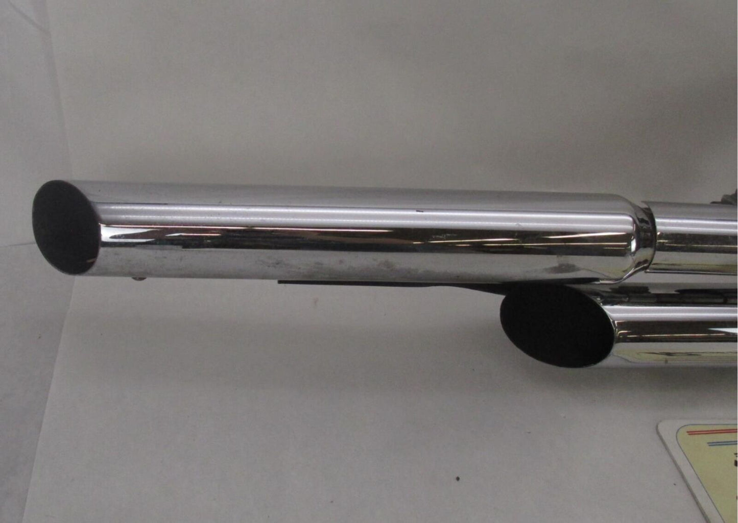 Harley Davidson Softail Exhaust System w/ Aftermarket Slash Cut Slip Ons #1