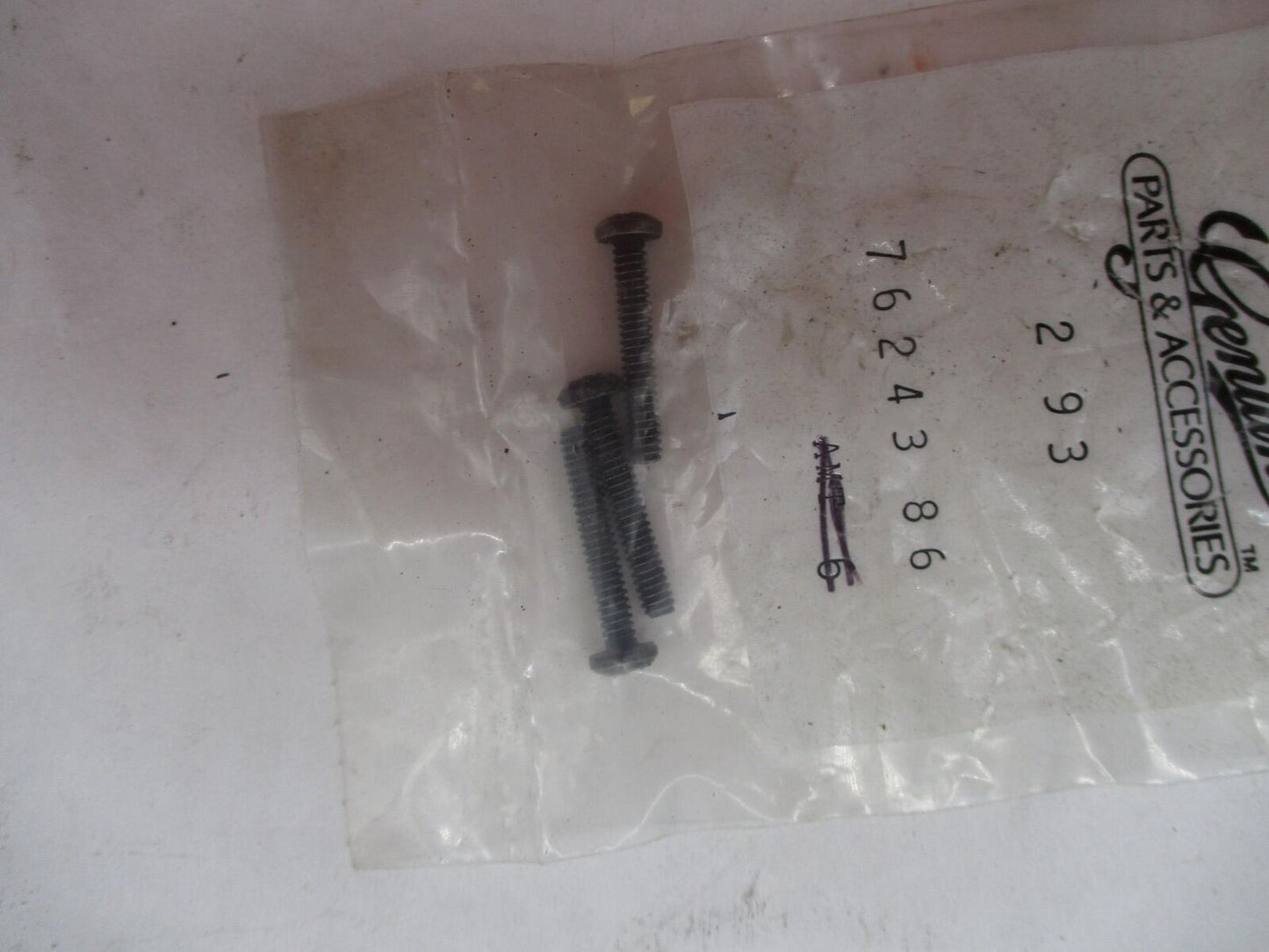 Lot of 3 Harley Davidson Genuine NOS Screws 76243-86